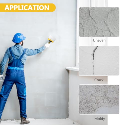 2 Stück Tapetenschaber Werkzeug, Spachtel Werkzeug Set, Spachtelmesser mit 195 mm breiter, flexibler Trockenbau Spachtelset zum Wände Abkratzen und Entfernen Tapeten, Füllen, Dekorieren, Putz, DIY