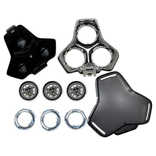 Professional SH71/50 Black Complete Replacement Shaver Head For P-hilips Norelco Series 5000 S5531 S5532 S5533 S5535 S5536 S5587 S5588 S5799