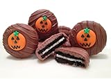 Philadelphia Candies Milk Chocolate Covered OREO Cookies, Halloween Pumpkin 8 Ounce