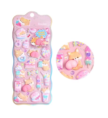 ������ՂɂՂɃV�[�� 3D ���� ���� �L�����N�^�[ �E�T�M ���̎q�� DIY�p�g�ѓd�b����p �蒠�p ���L���p ������ꏬ�� (06)