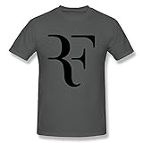 tee shirt roger federer nike high quality Cotton material Gryeur Men\'s Roger Federer T-Shirt Large