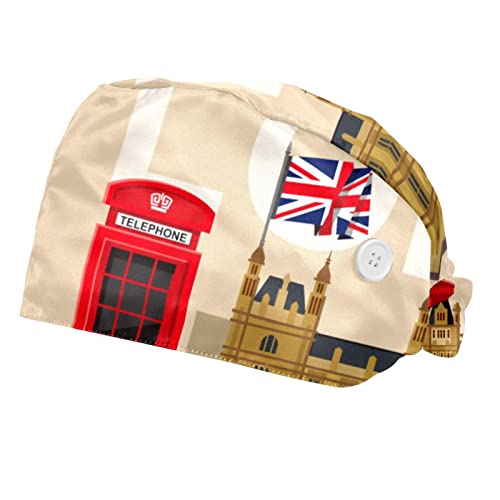 Chapeaux de travail Londres (lot de 2) casquettes respirantes JDEZ