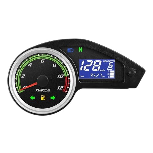 Tachymètre moto RPM de remplacement avec compte-tours AD et clignotant NXR150