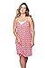 Produktbild Ulla Popken Damen große Größen Übergrößen Plus Size Négligé, Herzmuster, Spitze, verstellbare Träger helle Erdbeere 58+ 781893510-58+