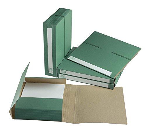 Chemises cartonnées avec rabat vert pour ne plus perdre vos feuilles de papier volantes