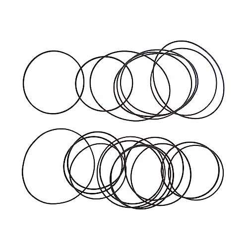 Width 1mm 70-100mm New Rubber Belt For Recorders CDROM Video Machines Drive (20pcs)