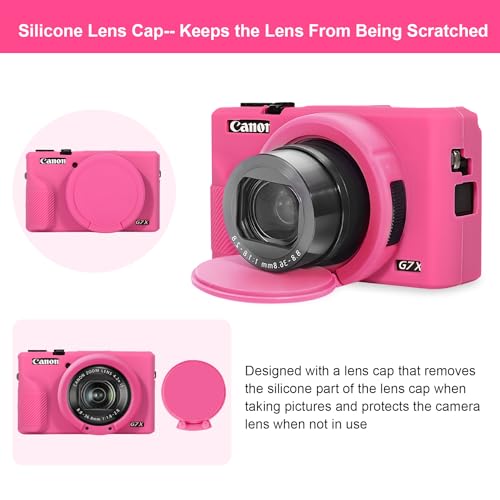 Funda de silicona para Canon PowerShot G7 X Mark III miniatura 5