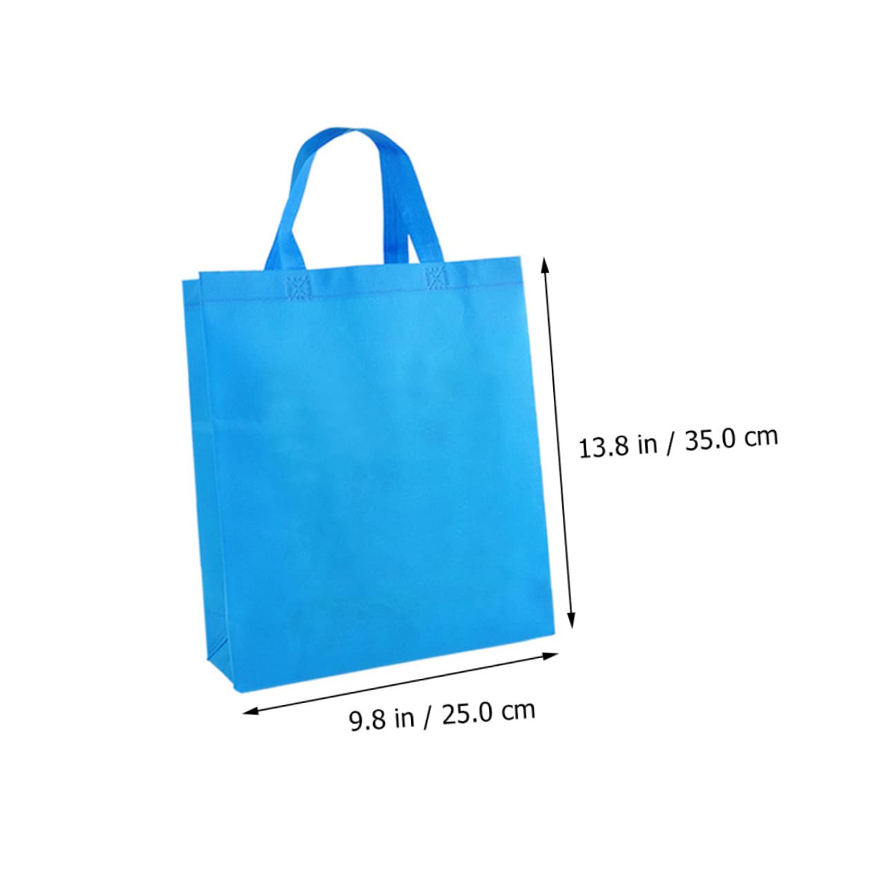 Garneck 30Pcs Non Woven Folding Storage Bags Space Saver Clothes Bags Versatile Tote Shopping Bags for Organizing and Travel