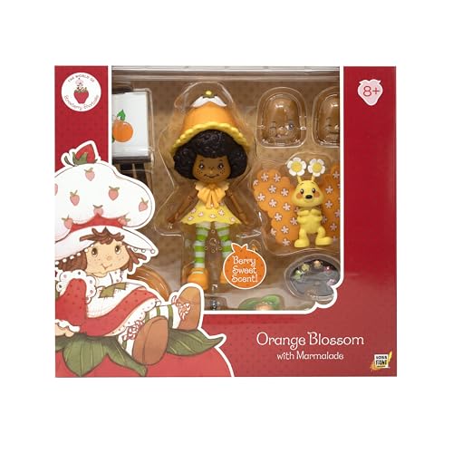 Boss Fight Studio Strawberry Shortcake Deluxe Orange Blossom Collectible Action Figure – Highly Articulated Fruity Scented Figurine with Accessories, Interchangeable Parts, and Stand – 1:12 by Boss Fight Studio - Used condition - Image 6