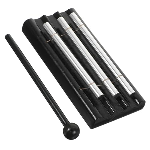 SUPVOX Chime for Meditation Wooden Musical Percussion Metal Tube Wind Chime Mallet