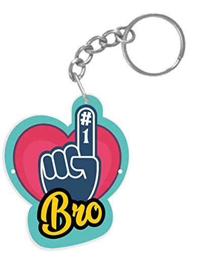Image of TheYaYaCafe Rakhi Gifts for Brother, Bodyguard for Little Sister Keychain Keyring
