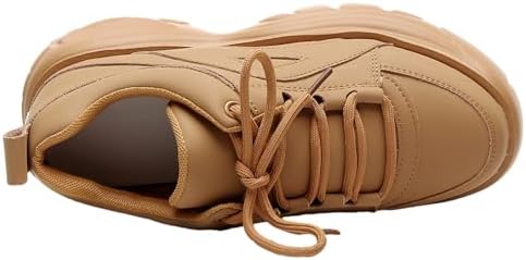 Amazon.com | Jamron Women's High Platform Chunky Sneakers