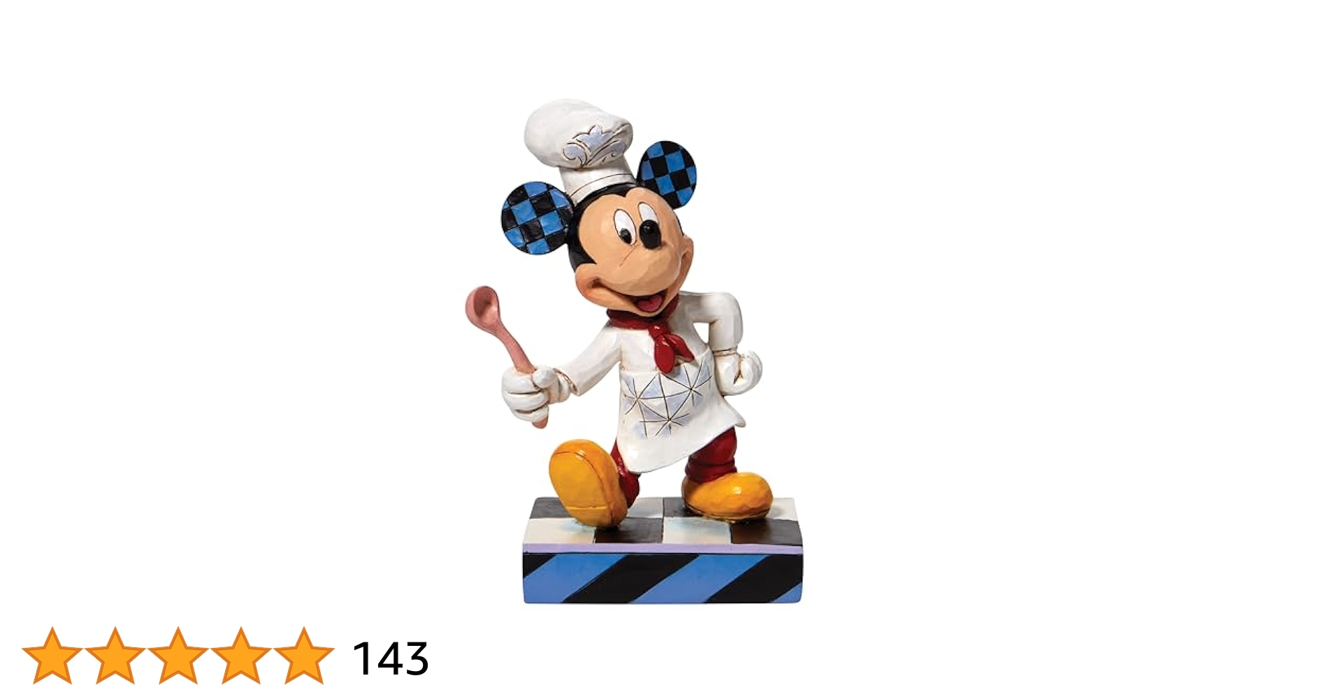 ディズニー　ミッキーマウス　フィギュア　シェフミッキー　レトロ　ちびキャラ Amazon.co.jp: Disney Traditions シェフ ミッキー 6010090
