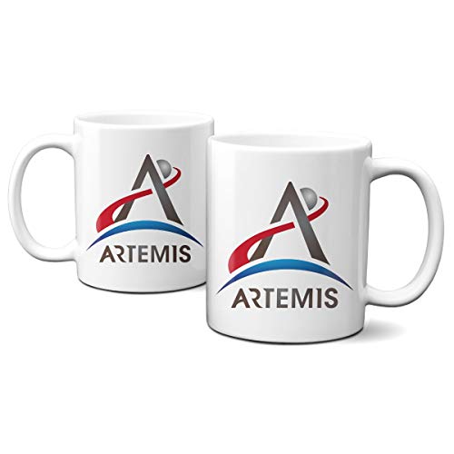 Mug Cerámico 11oz Logo Programa Artemis NASA miniatura 2