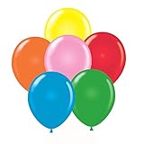 24 Inch Standard Assortment Latex Balloons (Premium Helium Quality) Pkg of 10