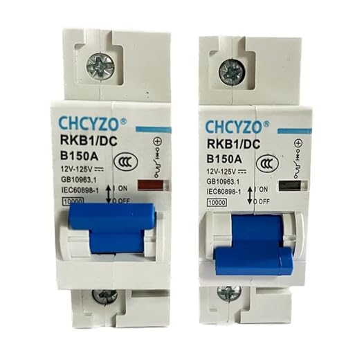 Disyuntor de CC 1P 80A para batería de inversor solar de 12V a 120V aislado 3