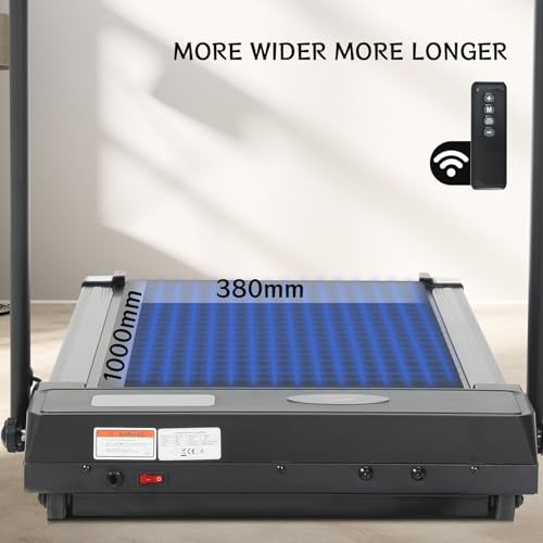 Buyer Empire Treadmill Walking Pad Foldable for Home Office Indoor Gym Electric Under Desk Jogging and Running Machine | 2.0 HP | LED Display | Magnetic Remote Control | 1-6 km/h Speed - Image 4