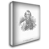 ArtDirect Portrait of Alexander Suvorov 20x24 Gallery Wrapped Stretched Canvas Art by Taras Shevchenko