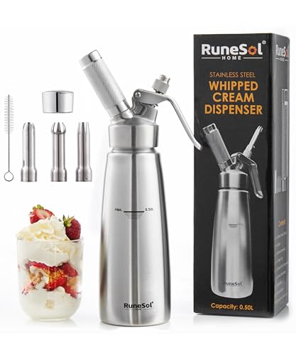 Runesol Siphon Chantilly Inox 500ml