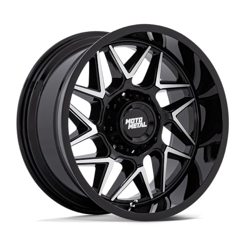 Moto Metal Turbine 20X9 5X5 71 +1 G-BLK-MCH 1 Wheel Total of 1