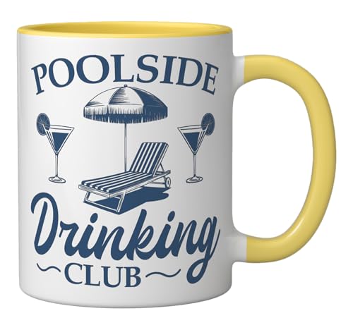 Taza de cerámica para piscina de 11 onzas miniatura 2