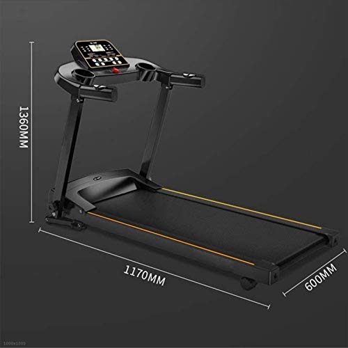 Image of Electric Folding Treadmill Walking Running Jogging Fitness Machine - for Home Gym Cardio Fitness