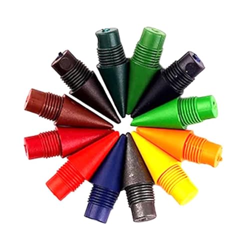 Inkless Pencil Tips - 2 Set Pencil Replaceable Refill, Everlasting Pencil Refills | Eternal Pencil Nibs, Inkless Writing Heads, Refillable Writing Tips for Infinite Pencil Use, Sustainable Lead Tips