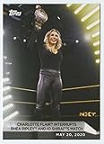 CHARLOTTE FLAIR 2021 Topps Women's Division #18 NM+-MT+ WWE Wrestling