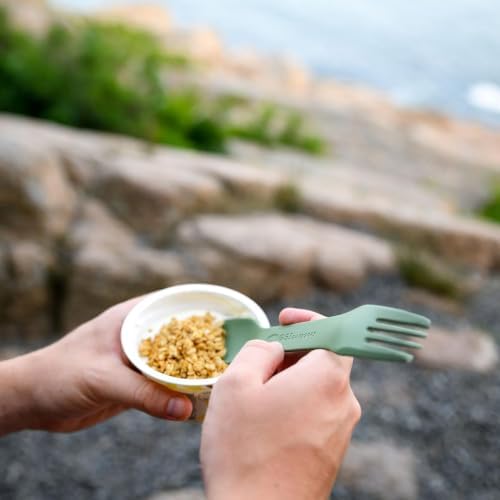 GSI Outdoors 72142 Tekk Tandem Spork Set – 2-Pack Lightweight Reusable Sporks for Camping, Backpacking, Travel, Picnics & Everyday Outdoor Dining image 5