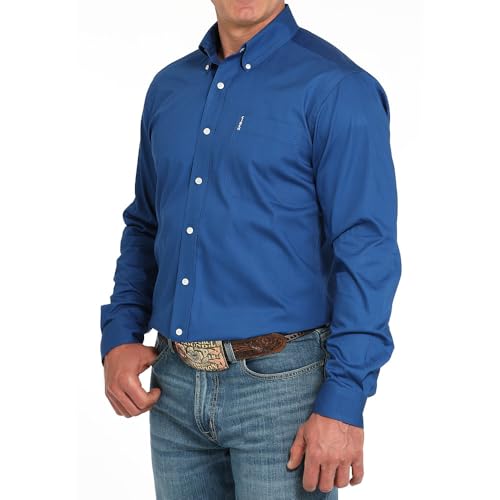 Cinch Men's Royal Blue Shirt2