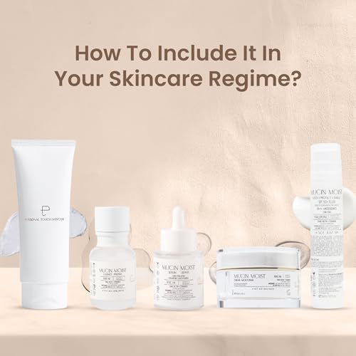 Image of Personal Touch Mucin Barrier-Repair Creme Gel | With Snail Mucin, Ceramides & Multi-Hyaluron Complex | Lightweight Hydrating Gel Cream for Skin Barrier Support | Non-Comedogenic | 50 g