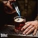 Foghat Cocktail Smoker Torch for Smoked Cocktails and Cooking - Handheld Refillable Culinary Butane Powered Kitchen Blow Torch Food Lighter Gun, Creme Brulee Torch (Butane not included)