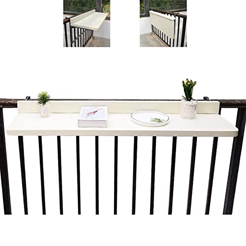 Table à manger pliante relevable et tables murales de balcon en bois - 2