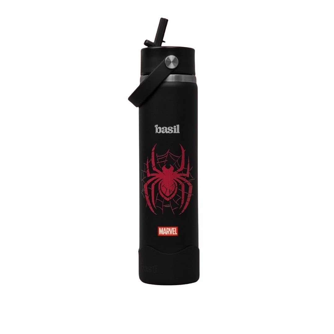 Basil HydraPop Water Bottle - Insulated Stainless Steel -16