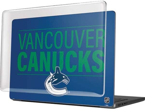 Skinit Case + Skin Compatible with MacBook Pro 14in (2021) - Officially Licensed NHL Vancouver Canucks Lineup Design
