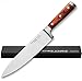 Produktbild UK-S Art Küchenmesser Profi 20 cm Chefmesser Kochmesser Ultrascharfe Klinge Allzweckmesser Mit Pakka-Holzgriff In Eleganter Aufbewahrungs-Box / Geschenk-Box