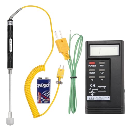 Thermomètre thermocouple K évitez les erreurs de mesure sur surfaces chaudes de -50 à 1300 °C