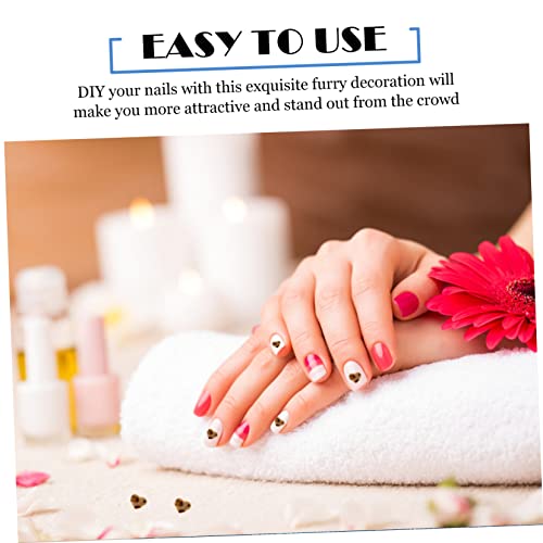 FOMIYES 20 Pçs Bola De Unhas Decorações De Unhas Para Nail Art Jóias De Unhas Acessórios De Unhas Po