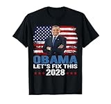 Obama 2028 Let's Fix This T-Shirt