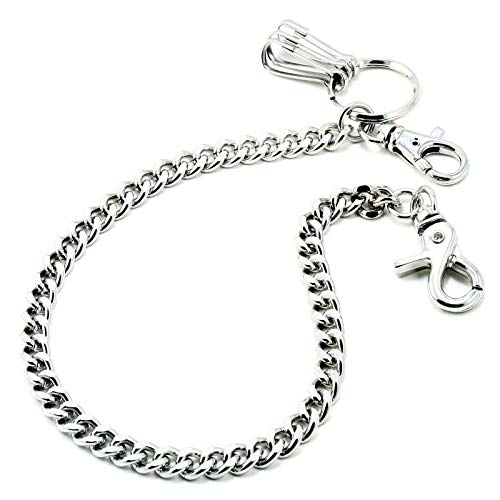 DoubleK Basic Strong Leash Biker Trucker Key Jean Wallet Chain (21
