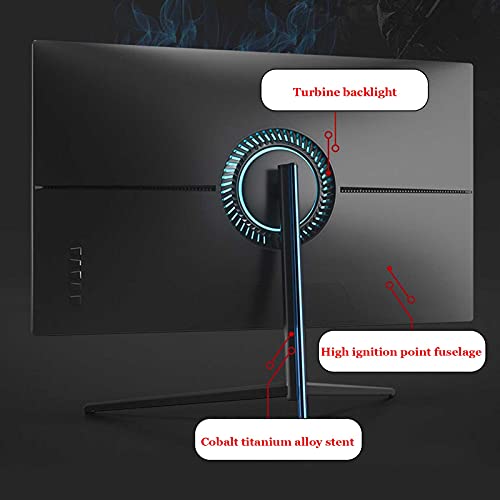 Image of 24 /27 Inch Wide Monitor Borderless IPS Desktop Computer Monitor 1920x1080 Large High-Definition LCD Monitors dc+hdmi+dp+USB Interface with Breathing Light