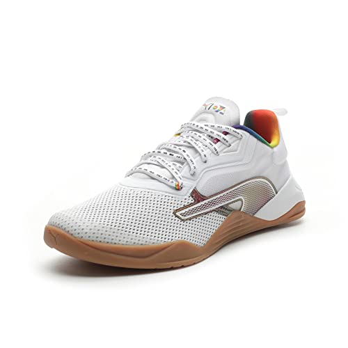 PUMA Tênis masculino Fuse 2.0, Out PUMA Branco-Cinza Violeta, 8