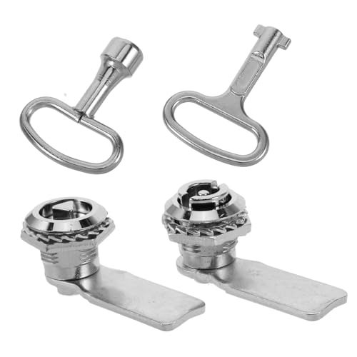 NUOBESTY 2 Juegos De Cerraduras Para Caja De Distribución Cerraduras Con Llave Cerraduras Para Gabinete Cerraduras Con Llave Cerraduras Para Gabinete Cerraduras Para Cajón Cerraduras