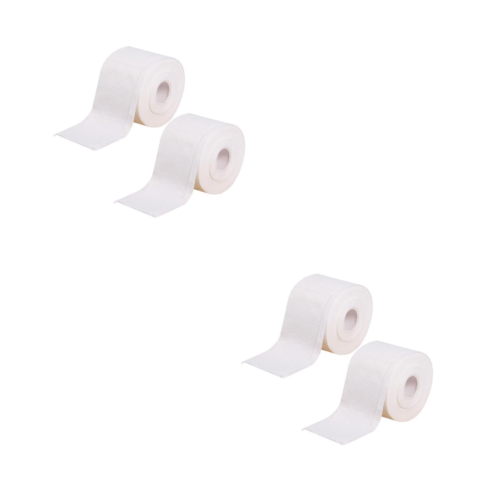 BESTYASH 2 Series Toallas Faciales Desechables De Maquillaje Secado Y Limpieza Húmeda Para Cuidado Personal 2 Rollos*2