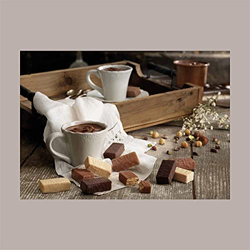 Babbini in Dose Waferini Waffel mit Schokolade überzogen Verschiedene kleine Köstlichkeiten BABBI, 2 kg, Lucgel