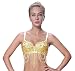 Rave Outfit for Women Tops Belly Dancing Dance Dancer Top Clothes Bra Festival Carnival Gold Lingerie Sexy Hot