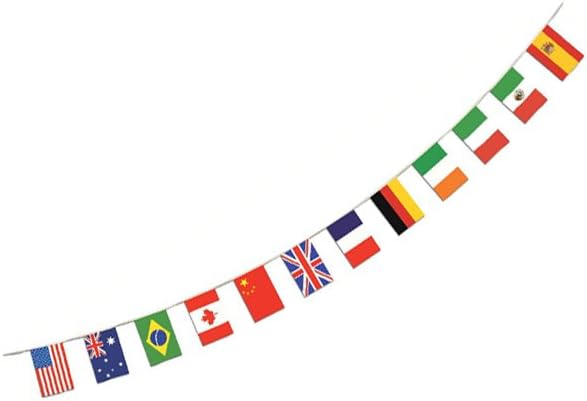 International Flags Pennant Banner