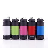 Eachbid Mini Keychain Pocket Torch USB Rechargeable LED Light Flashlight Lamp