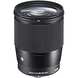 Objetivos Sigma Para Canon Aps C Sigma 16 mm / F 1.4 DC DN - Objetivo para Montura Canon EOS M
