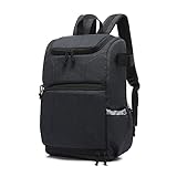 La capa exterior de la bolsa de hombro es resistente al desgaste y de nailon, por lo que no tienes que preocuparte de que los artículos de la mochila se mojen en un día lluvioso. Cremallera de metal, correa de hombro resistente. Asa y correa de hombro cómodos y suaves.